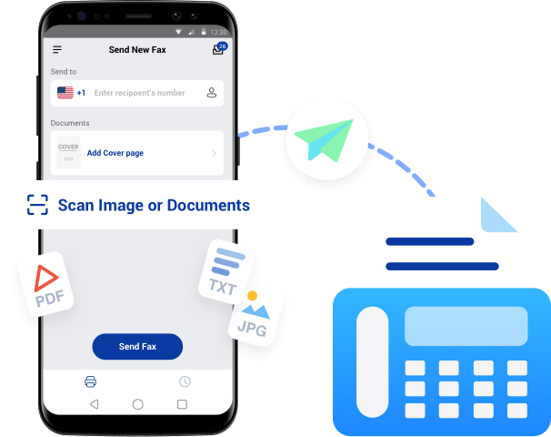 Turn your smartphone into a fax machine